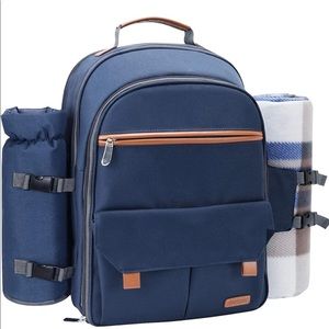 Sunflora Picnic Backpack for 4 NWT